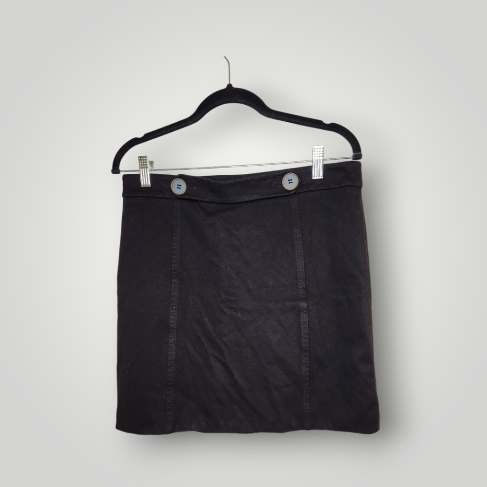 Loft Black Women's mini Skirt size 8 y2k